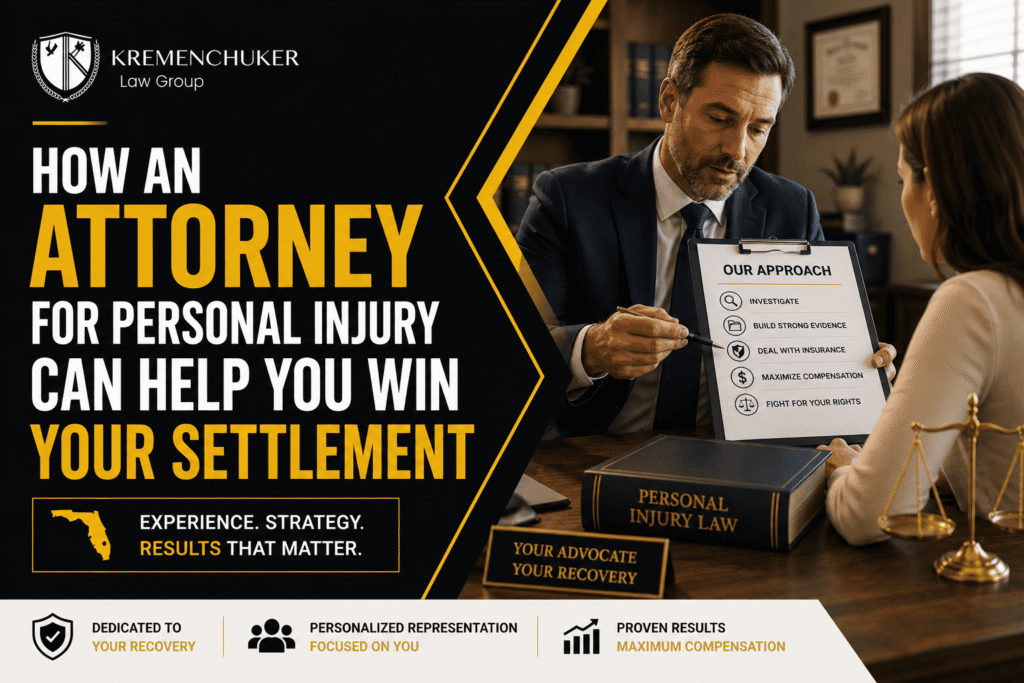 Personal injury attorney explaining the legal claims process