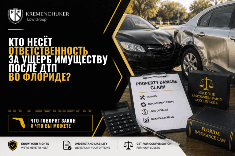 Property damage claim after a Florida car accident