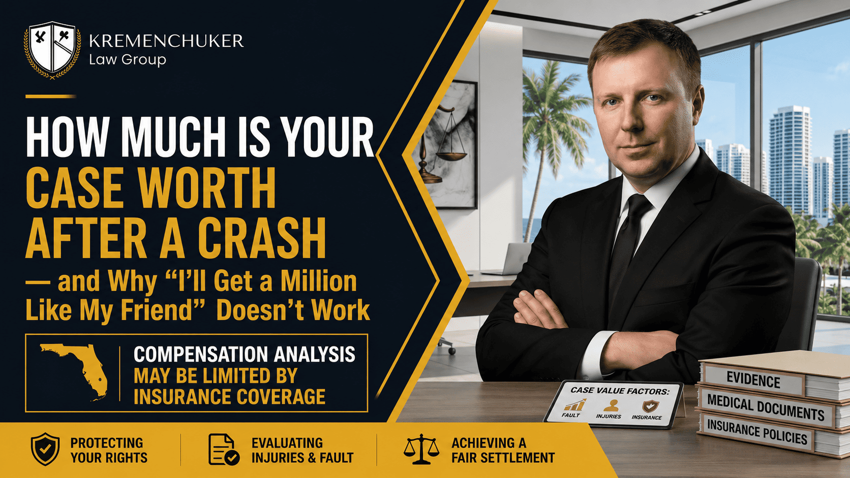 How Much Is Your Case Worth After a Crash — and Why “I’ll Get a Million Like My Friend” Doesn’t Work