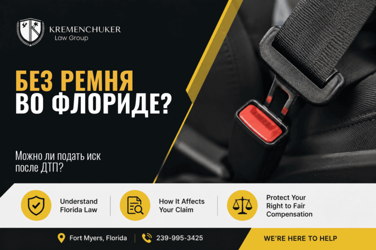 Seatbelt defense after a Florida car accident — Kremenchuker Law Group
