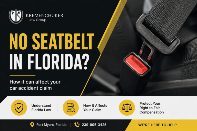 Seatbelt defense after a Florida car accident — Kremenchuker Law Group