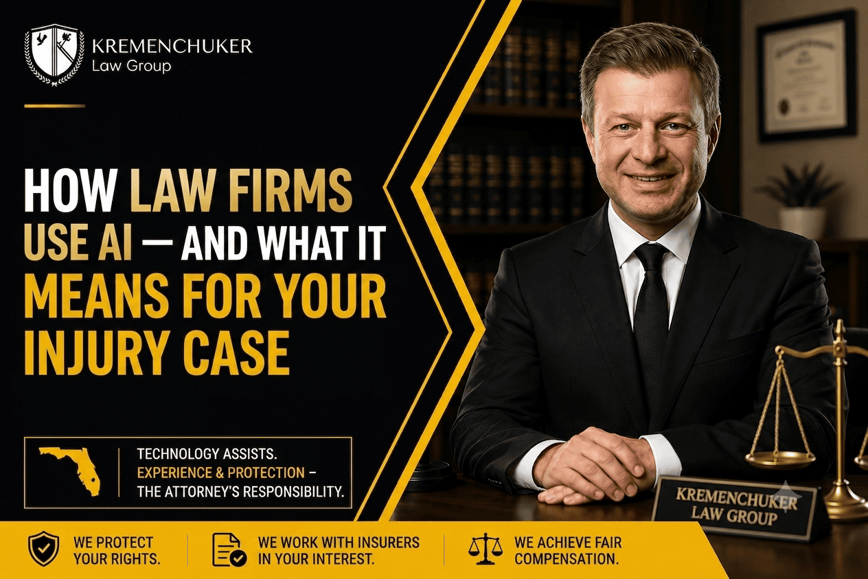 How Law Firms Use AI — and What It Means for Your Injury Case