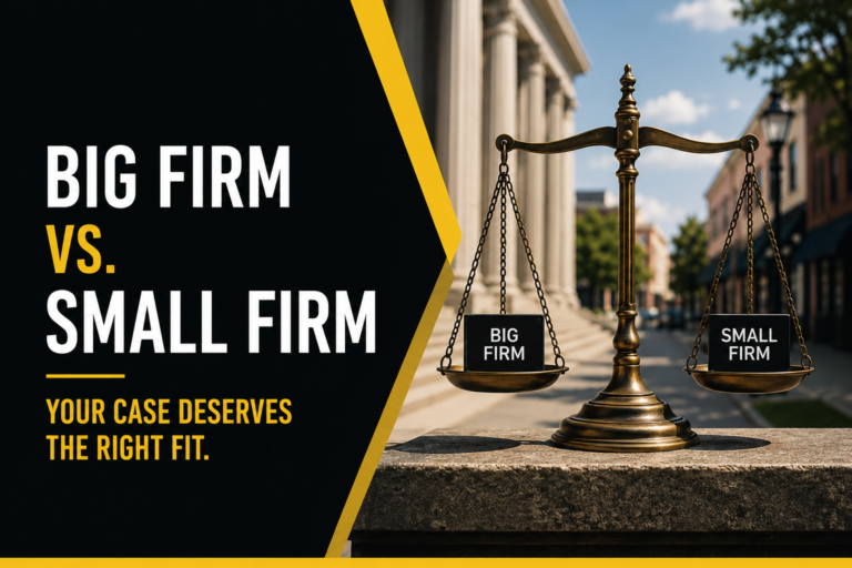 Big firm vs. small firm — your case deserves the right fit | Kremenchuker Law Group