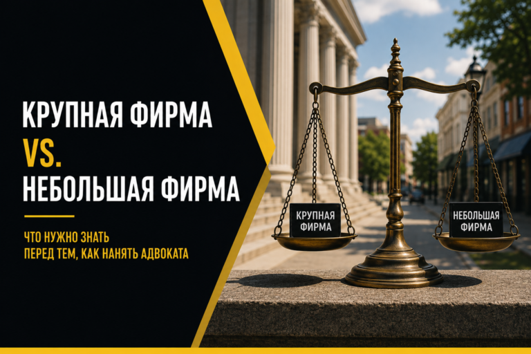 Крупная фирма или небольшая — что нужно знать перед тем, как нанять адвоката | Kremenchuker Law Group