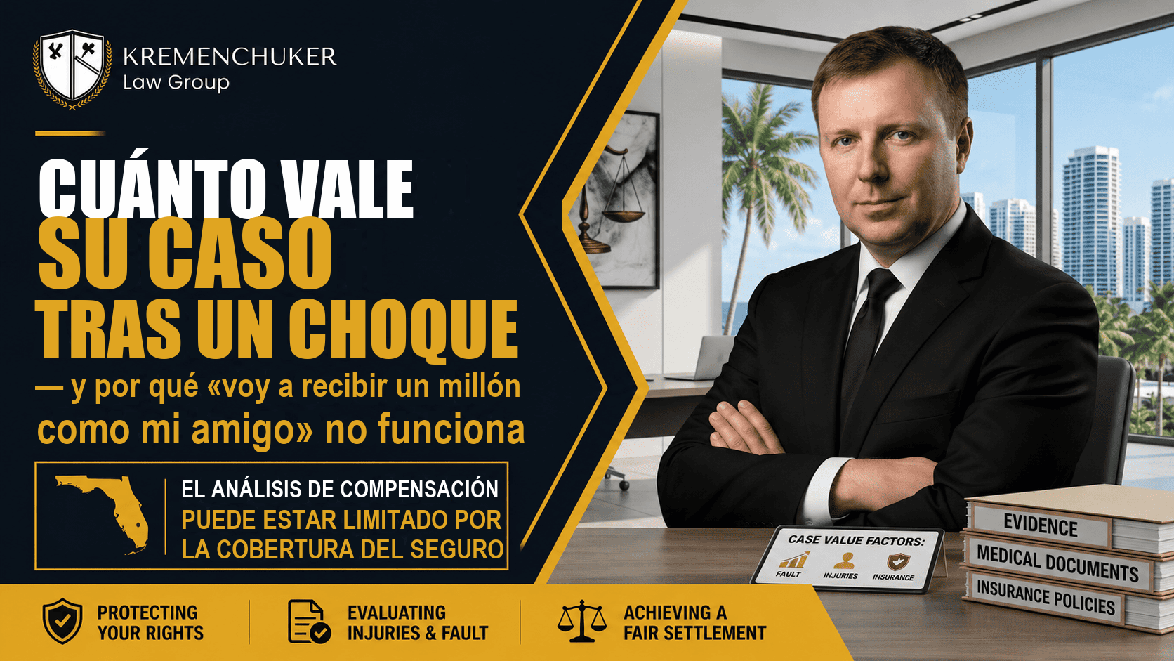 Cuánto vale su caso tras un choque y por qué «voy a recibir un millón como mi amigo» no funciona