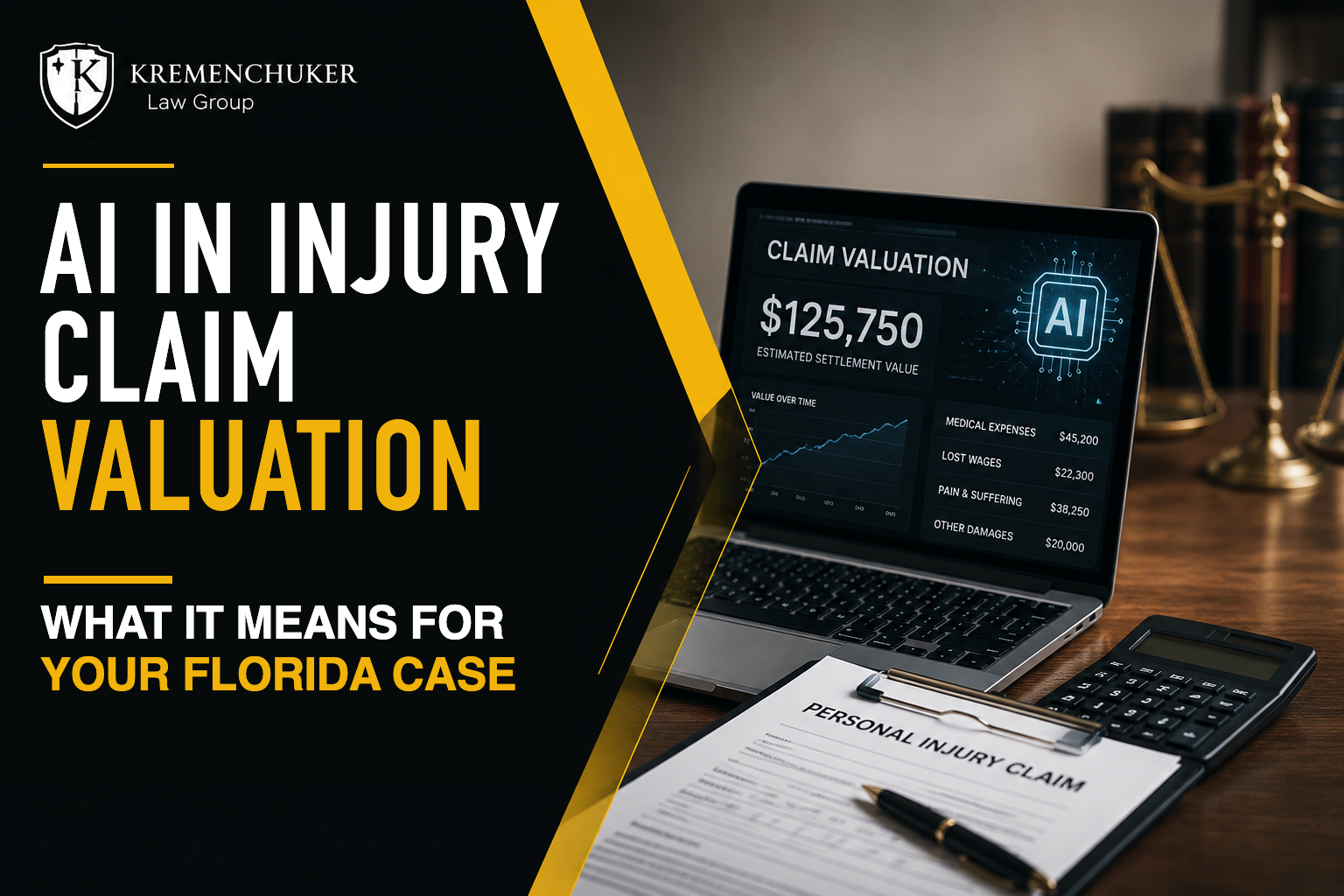 AI in Injury Claim Valuation: What It Means for Your Florida Case