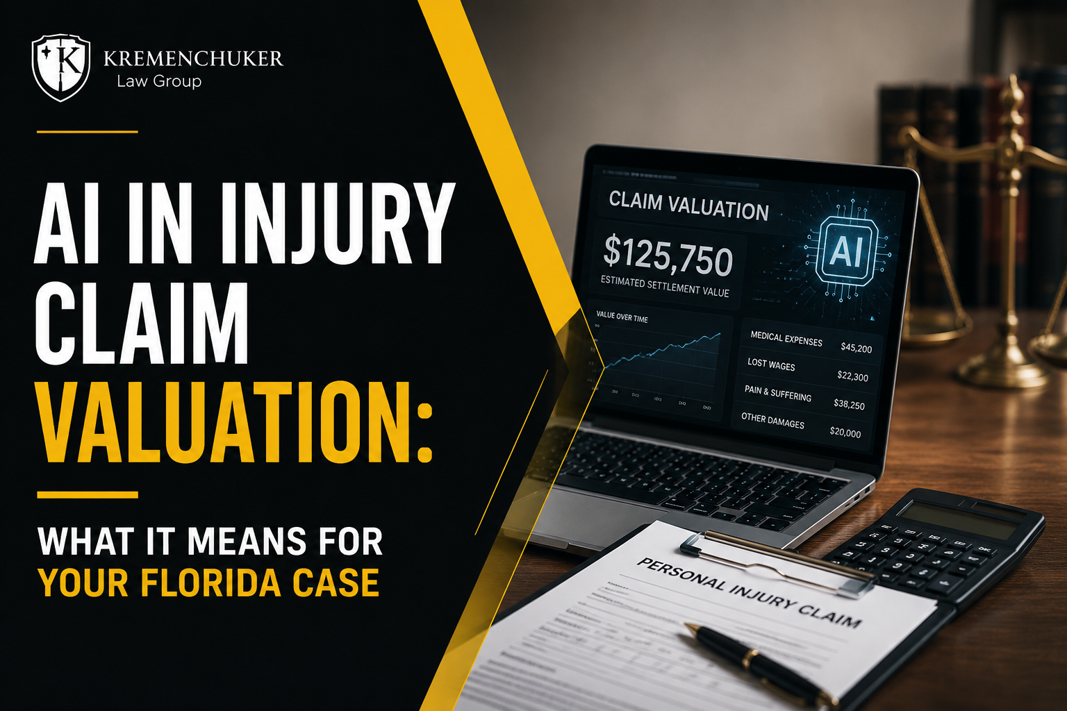 AI in Injury Claim Valuation: What It Means for Your Florida Case