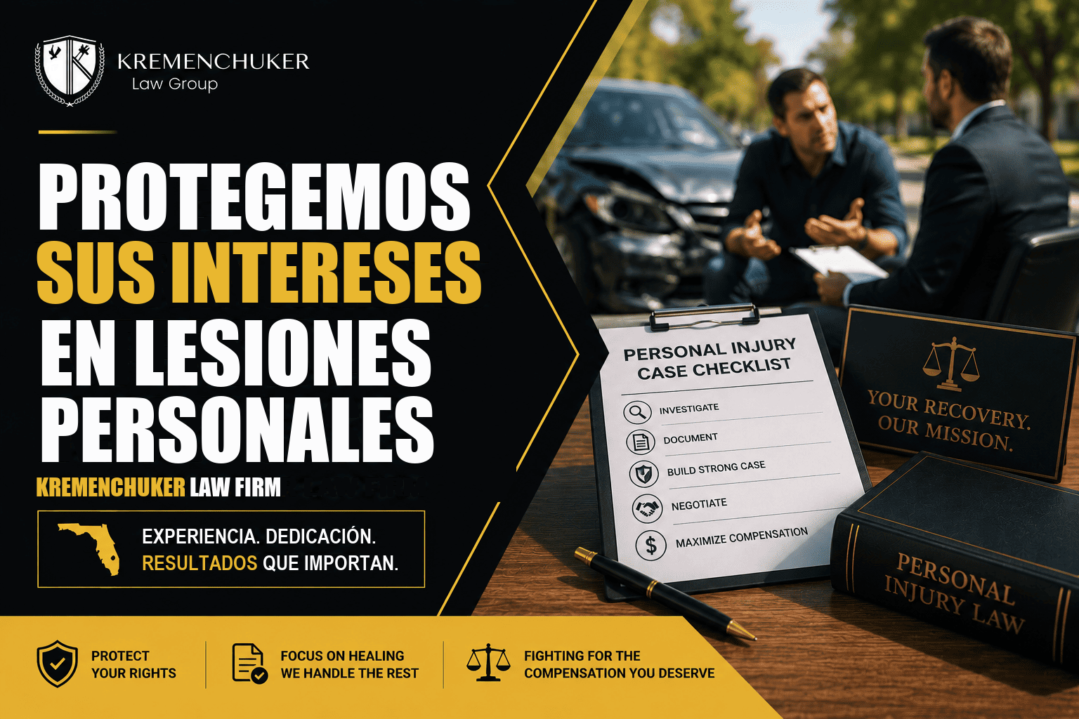 Protegiendo sus intereses en casos de lesiones personales: Kremenchuker Law Firm